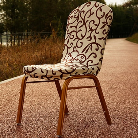 Various Color Semicircle Stretch Dining Stool Floral Chair Cover Slipcover Decor Various Color Semicircle Stretch Dining Stool Floral Chair Cover Slipcover Decor